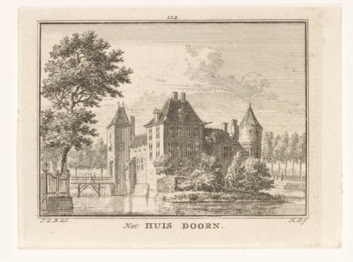 View of Doorn Castle in Doorn