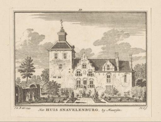 View of Kasteel Snaafburg at Maarssen