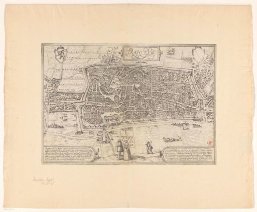 Plan of the city of Utrecht