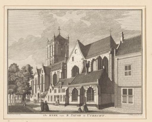 View of the Jacobikerk in Utrecht