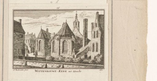 View of the Wittevrouwenklooster in Utrecht, 1661
