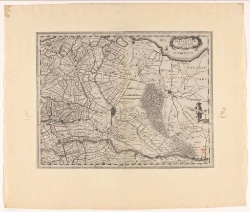 Map of the province of Utrecht