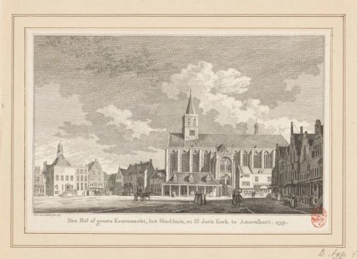 View of the Hof in Amersfoort, 1759