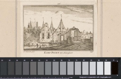 View of the Kamperbuitenpoort in Amersfoort, 1646