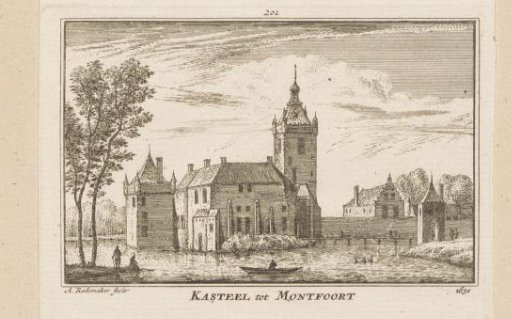View of Montfoort Castle, 1630