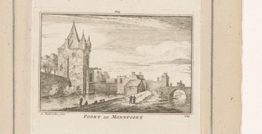 View of the IJsselpoort of Montfoort, 1625