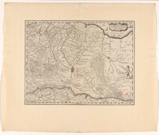 Map of the province of Utrecht