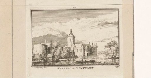 View of Montfoort Castle, 1631