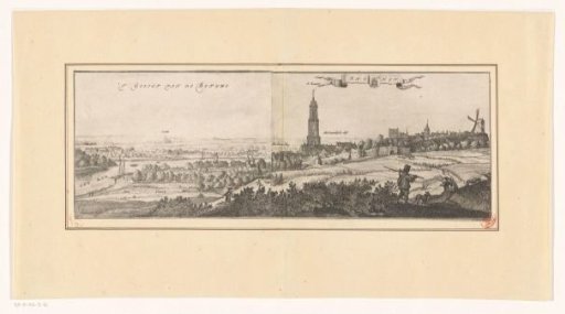 View of the Betuwe and of Rhenen