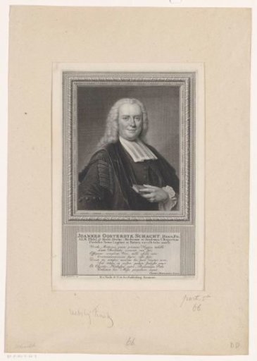 Portrait of Johannes Oosterdijk Schacht