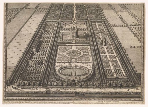 Part of a view of Heemstede Castle from above