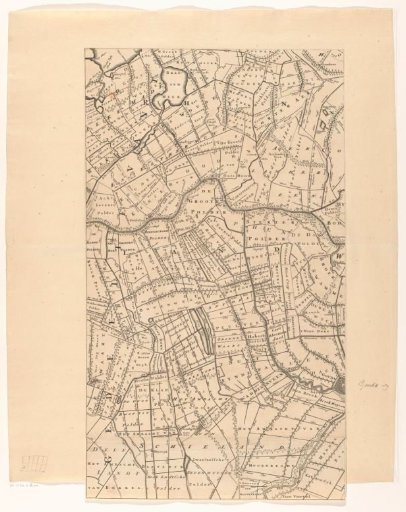 Map of the province of Utrecht (first part from the bottom)
