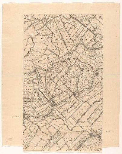 Map of the province of Utrecht (second part from the bottom)