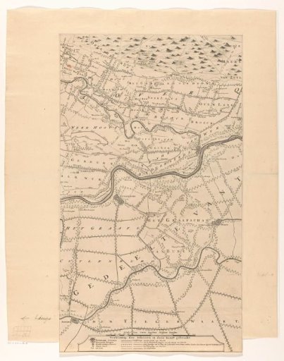 Map of the province of Utrecht (fourth part from the bottom)