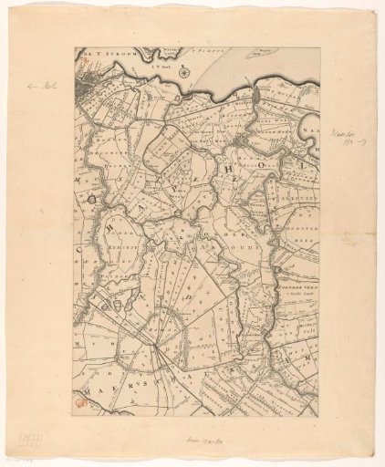 Map of the province of Utrecht (second part from the top)