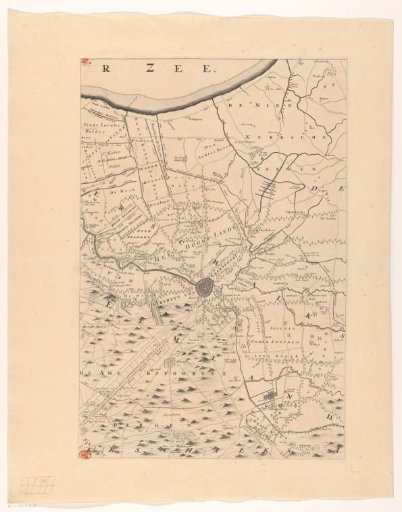 Map of the province of Utrecht (fourth part from the top)