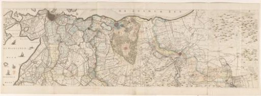 Map of the Province of Utrecht (Upper Part)