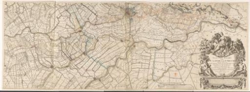Map of the province of Utrecht (lower part)