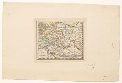 Map of the Province of Utrecht