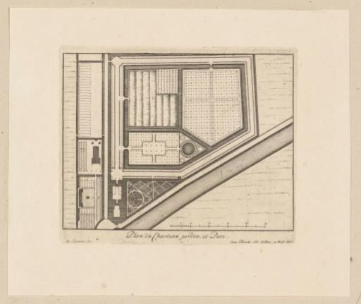 Plan of the estate of Gunterstein, Breukelen