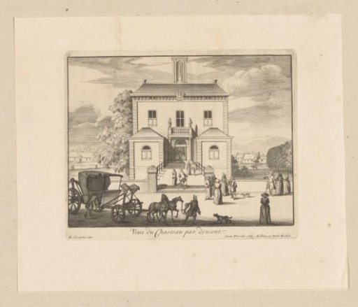 Front side of Gunterstein Castle, Breukelen