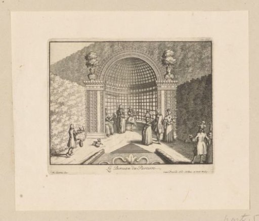 Pavilion in the garden of Kasteel Gunterstein, Breukelen