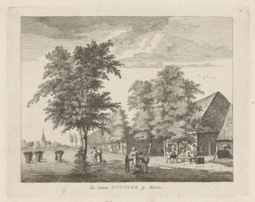 View of the inn De Laatste Stuiver in Houten