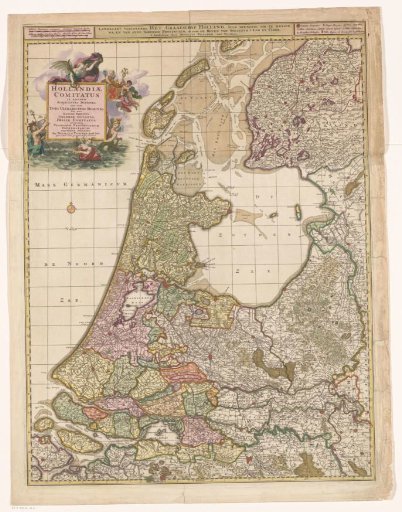 Map of the County of Holland