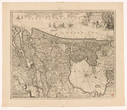 Map of the County of Holland