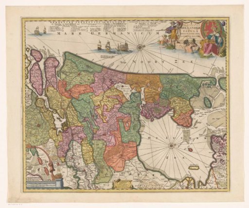 Map of the County of Holland