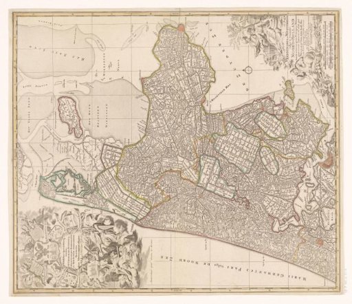 Map of Kennemerland and West-Friesland