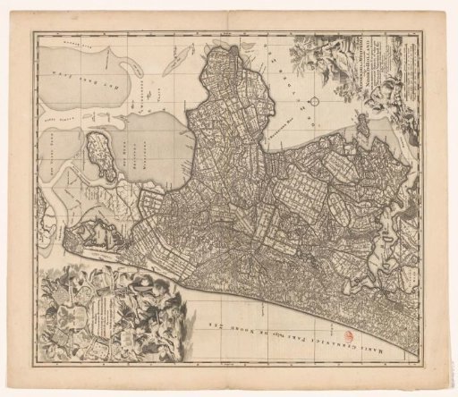 Map of Kennemerland and West-Friesland