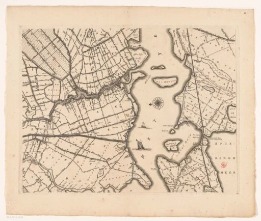 Map of Kennemerland and West-Friesland (part twelve)
