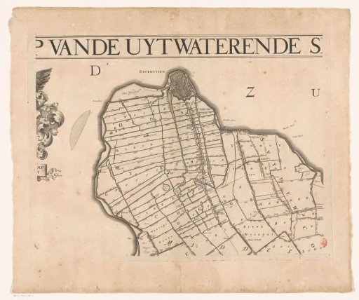 Map of Kennemerland and West-Friesland (second part)