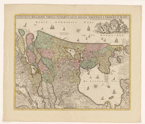 Map of the County of Holland