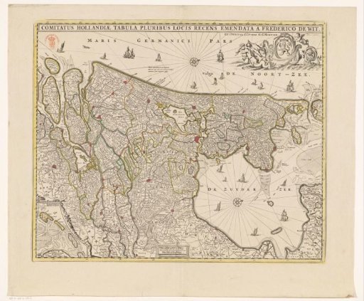 Map of the County of Holland