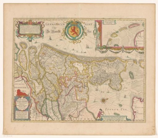 Map of the County of Holland