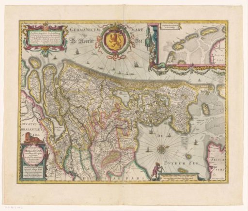Map of the County of Holland