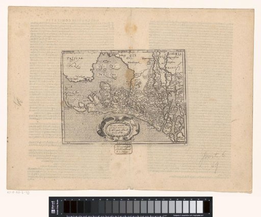 Map of the County of Holland