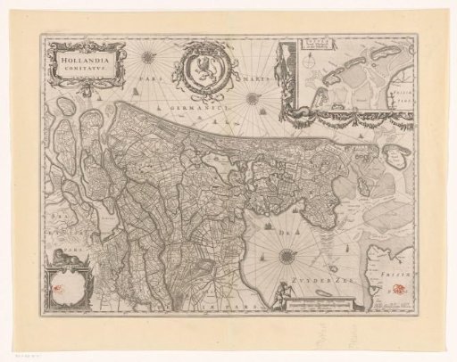 Map of the County of Holland