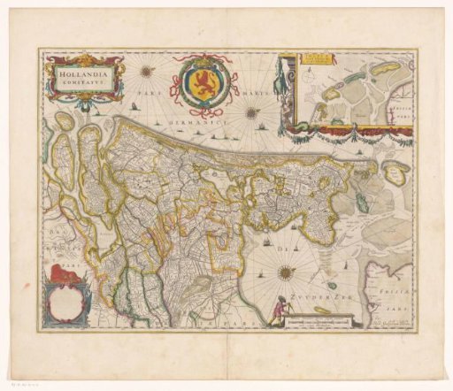 Map of the County of Holland