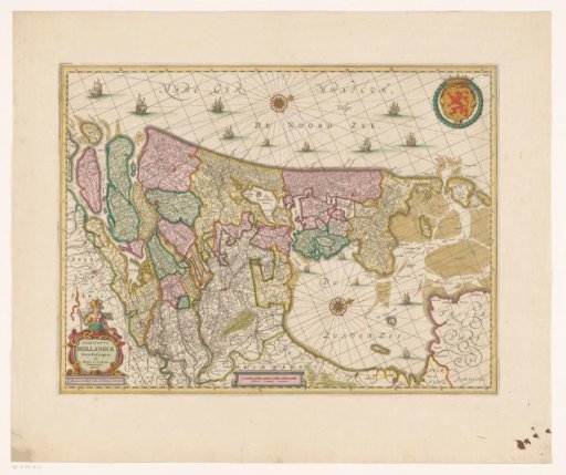 Map of the County of Holland