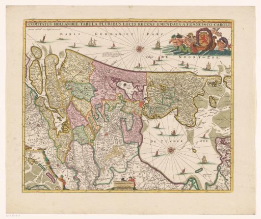 Map of the County of Holland
