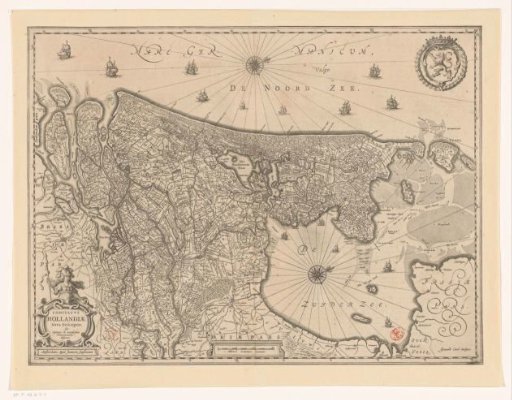 Map of the County of Holland