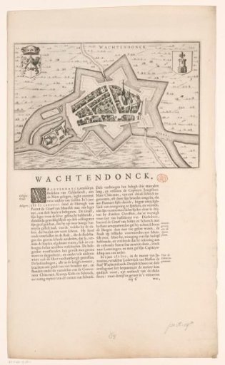 Map and description of Wachtendonk