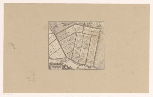 Map of the plots of the Wieringerwaard