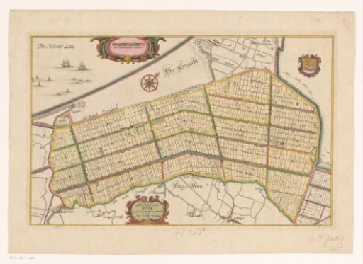 Map of the Zijpepolder