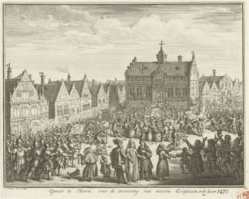 Riot in Hoorn, 1470