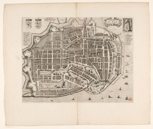 Map of Enkhuizen