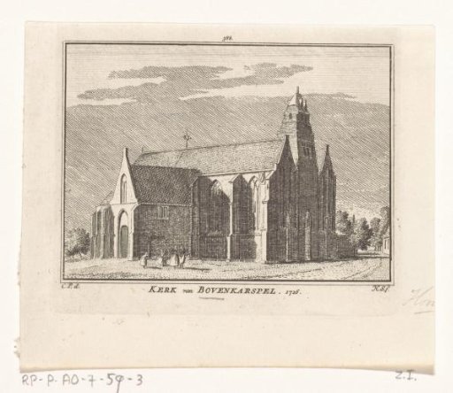 View of the Church in Bovenkarspel, 1726